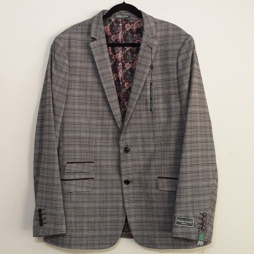 Paisley gray men - &, blazer