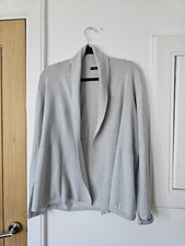 M&Co Ladies Grey Cardigan Size