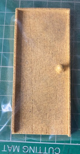 Scale model boat - model, door