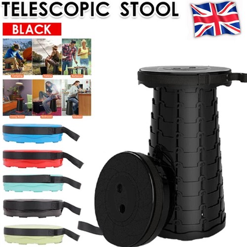 Folding stool telescoping seat - stool,