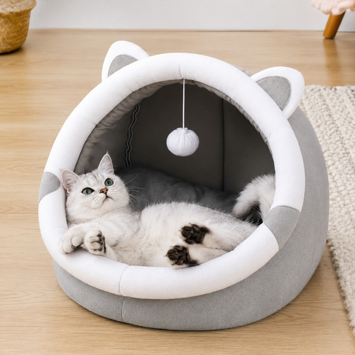 Cute soft cat house warm - house, –