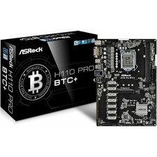 ASRock H110 Pro BTC+ 13x PCI-x Motherboard