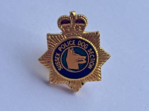 Vintage original sussex police - original,