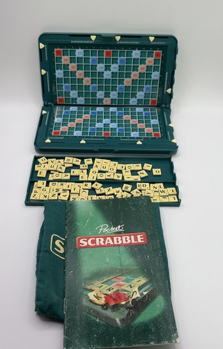 Mattel vintage pocket - pocket, scrabble