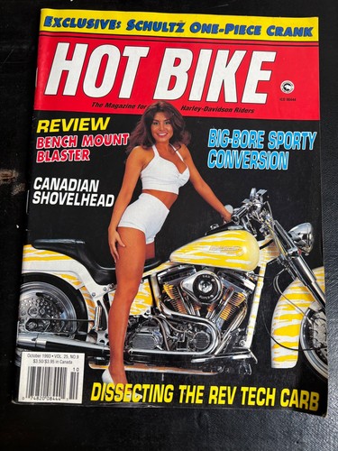 Hot bike magazine - magazine, 1993