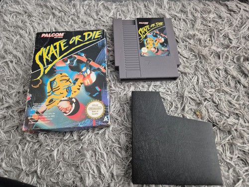 Skate die nes game boxed - skate, or