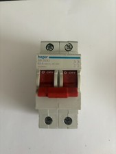 HAGER 63 AMP SB 263U  DOUBLE POLE MAIN SWITCH ISOLATOR