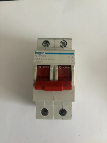 Hager amp 263u - amp,