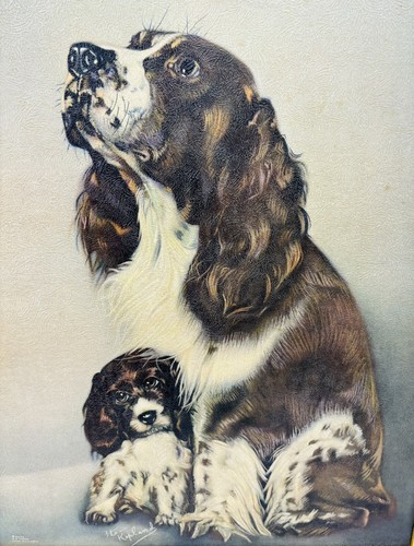 Vintage art print thick - vintage,
