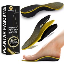 Shoe Insoles Inserts Plantar Fasciitis Arch Support Orthotic Size Men Women UK