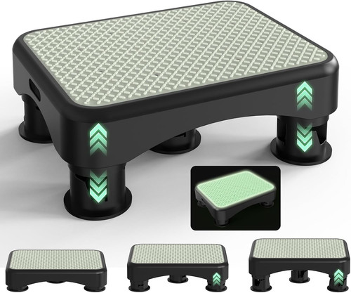 Adjustable mobility step - mobility, stool