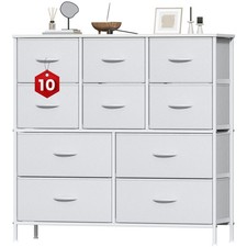 10 Drawer Fabric Storage