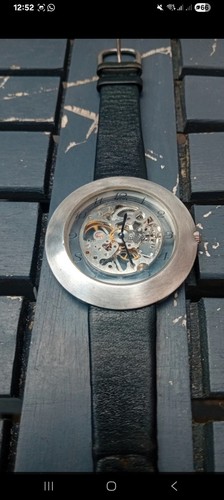 See through wind watch with - through, up