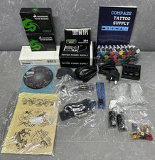 Dragonhawk Rotary Tattoo Kit – 2 Machines + Power Supply Inks Accessories New
