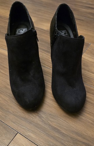 Black ankle boots - boots, 5