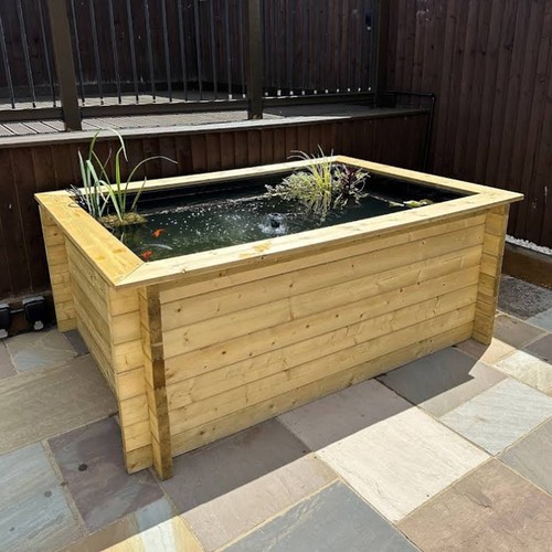 44mm tanalised log wood - wood, timber