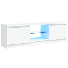 TV Cabinet with LED Lights TV Stand TV Unit Hall Entertainment Cenrtre vidaXL