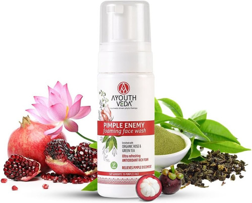 Pimple enemy foaming face wash - pimple,