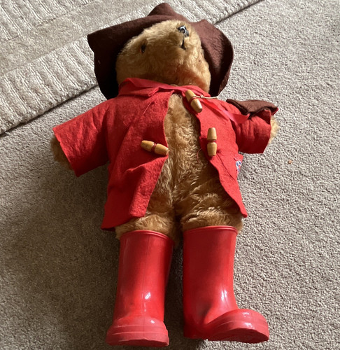 Paddington bear plush vintage - bear,