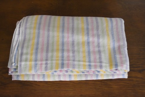 Vintage flannelette sheet 100 - flannelette, 100%