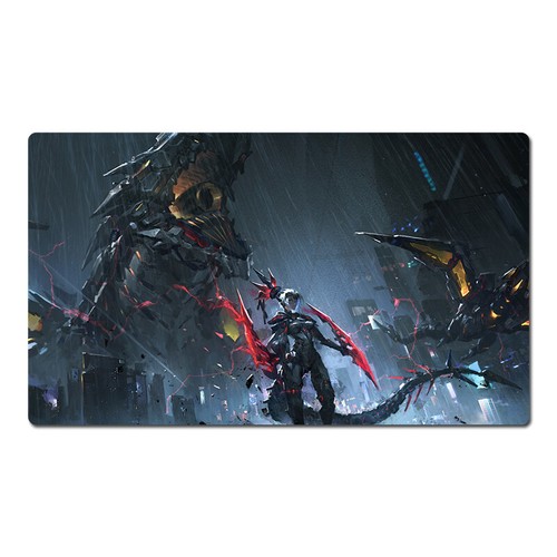 Yugioh playmat dinomorphia - yugioh,