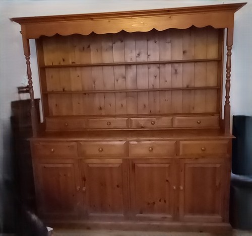 Large vintage solid pine - large,