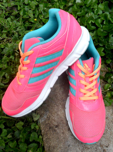 Adidas neon pink - neon, pink/turquoise