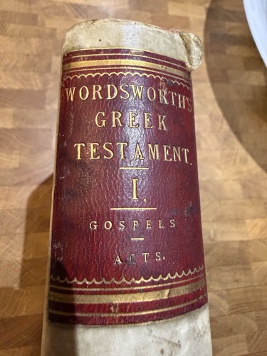 Wordsworth greek testament - wordsworth’s,