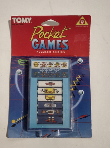 Vintage tomy pocket game robot - vintage,