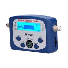 SF‑95DR Portable LED Digital TV Satellite Signal Finder Equipment With Compass
