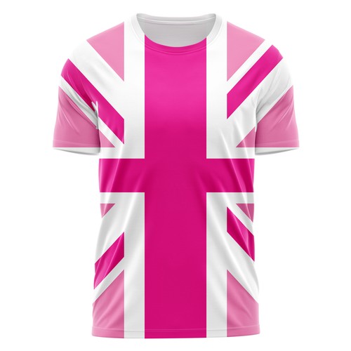 Pink union jack all - pink,