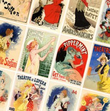 French vintage art posters - french,
