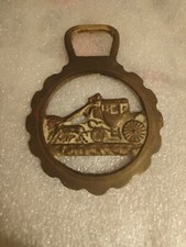 Vintage horse brass coach