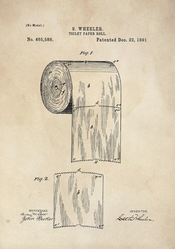 Patent print toilet - patent,
