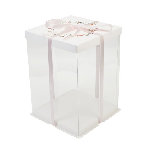 Clear pvc gift boxes - gift, large