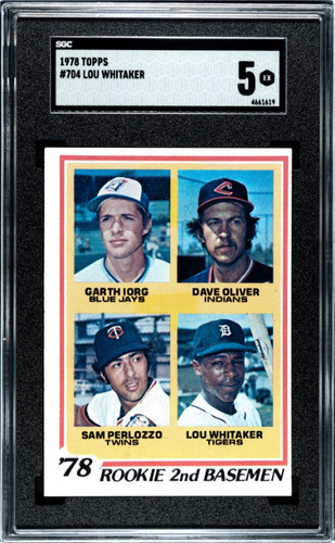 1978 topps 704 lou - topps, #704