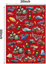 Pack of 5 sheets Disney Cars