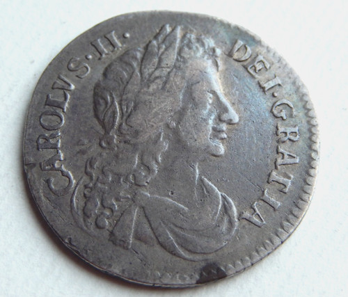A879 charles ii - ii, silver