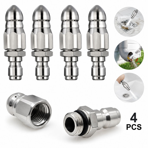 Sewer jetter nozzles 4 - sewer,