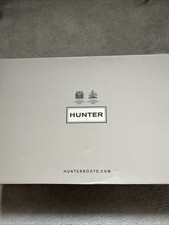Hunter Field Balmoral Wellington Boots Size 5UK Black - Brand New In Box