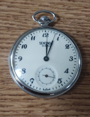 Vintage metal sekonda - sekonda, open
