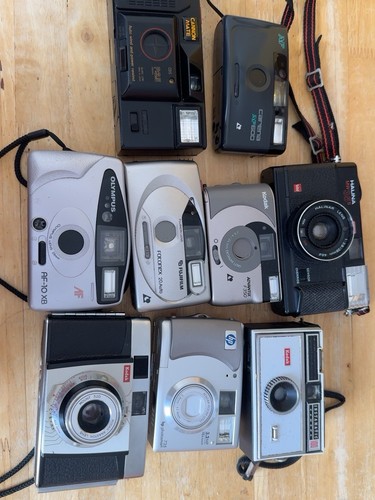 Job lot vintage film - 8, cameras