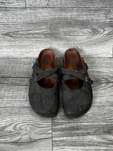 Birkenstock boston suede - birkenstock,