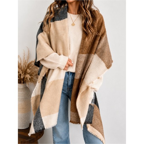 Zara oversized blanket scarf - zara,