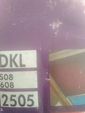 New And Genuine VELUX Manual Blackout Blind DKL S08 2505 Bordeaux