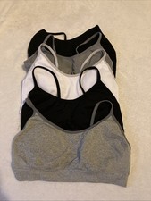5 Padded Non Wired Pull On Sports Bras. All Size M ???