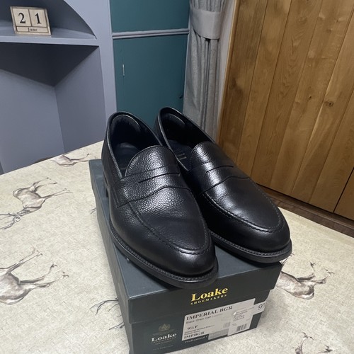 Loake imperial black grain - imperial,