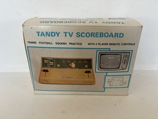 Tandy TV Scoreboard Games Console 60-9001 Made In Hong Kong Boxed Vintage 1970s