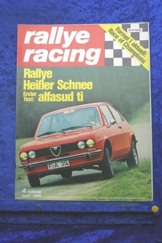 Rally racing alfasud - rally, (b)