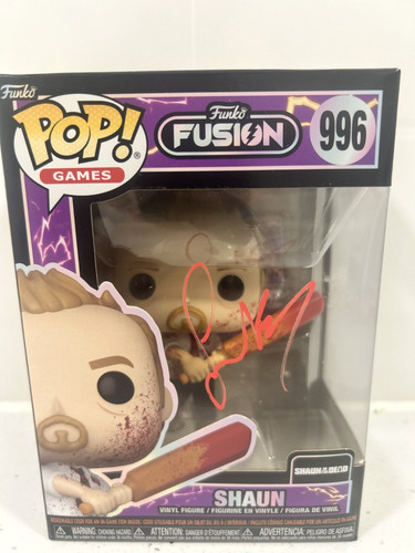 Simon pegg signed shaun - signed,